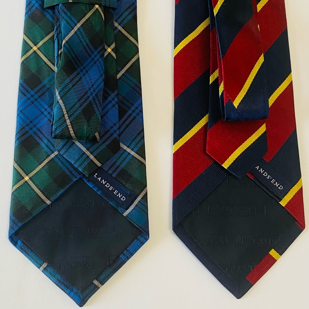 LANDS’ END Tie Bundle of 2